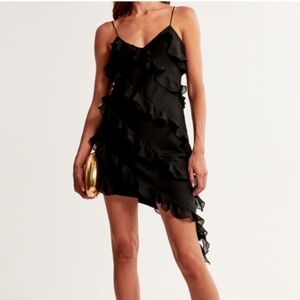 Abercrombie & Fitch Ruffle Mini Dress